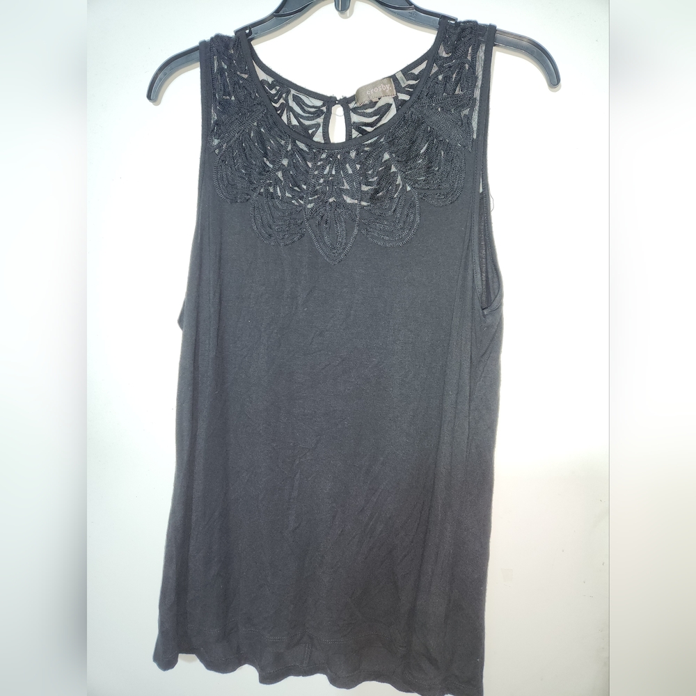 Embroidered tank top